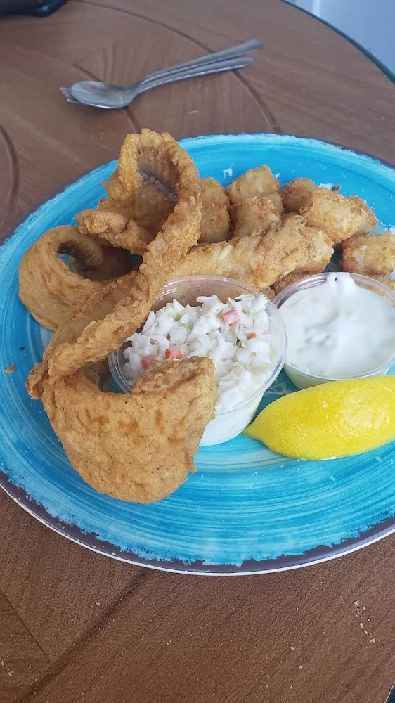 Fish and Coleslaw